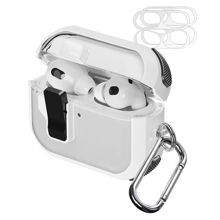 칸탐 에어팟 범퍼락 케이스+ 철가루 방지 스티커 2p 6,900원