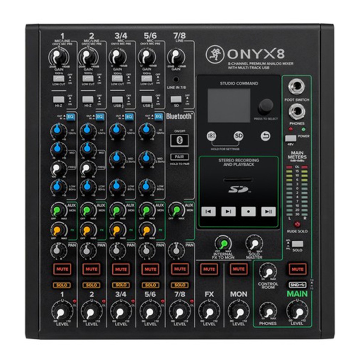 MACKIE 8채널 ONYX8 오닉스8 아날로그믹서 오디오믹서 맥키 1,090,000원