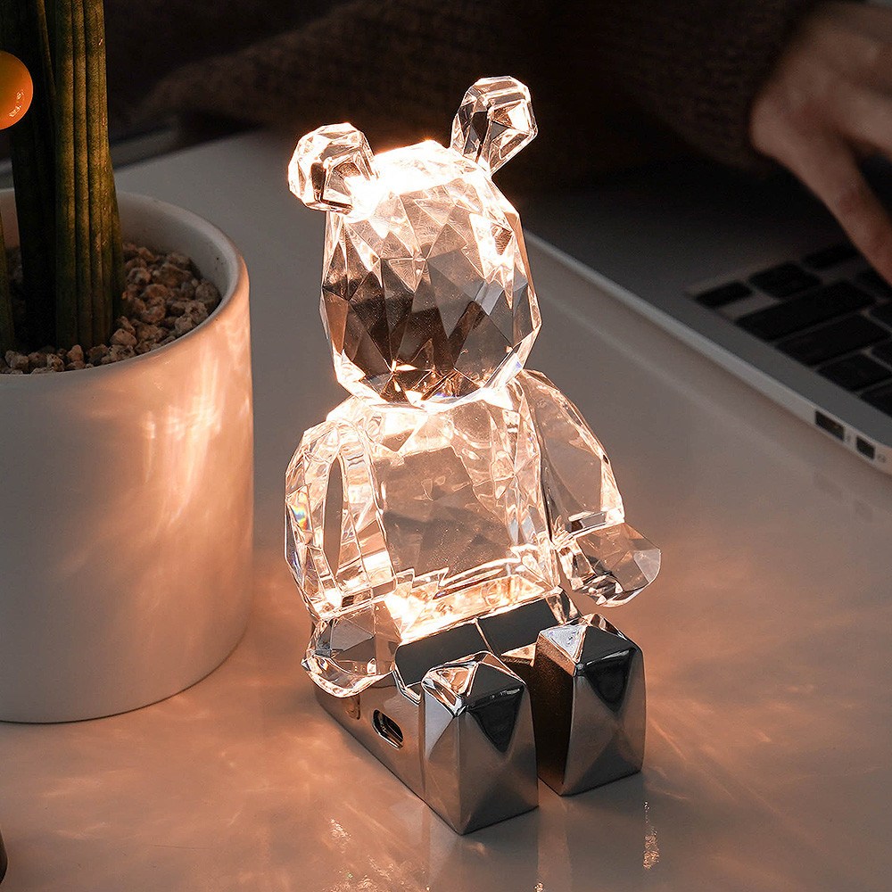 무드등 곰돌이조명 아토베어 LED 조명크리스탈 단스탠드 테이블램프 집꾸미기 신혼부부선물 인테리어 생일선물 88,000원