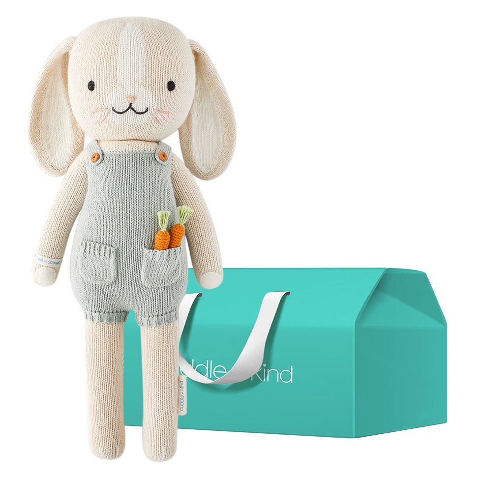 커들앤카인드 핸드메이드 애착인형 + gift box 레귤러 세트, 헨리 버니, 1세트 155,000원