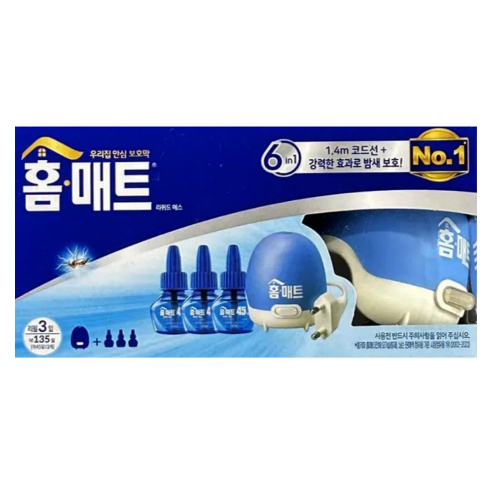 헨켈 홈매트 전자모기향 풀세트 훈증기1개+리필3개 24,360원