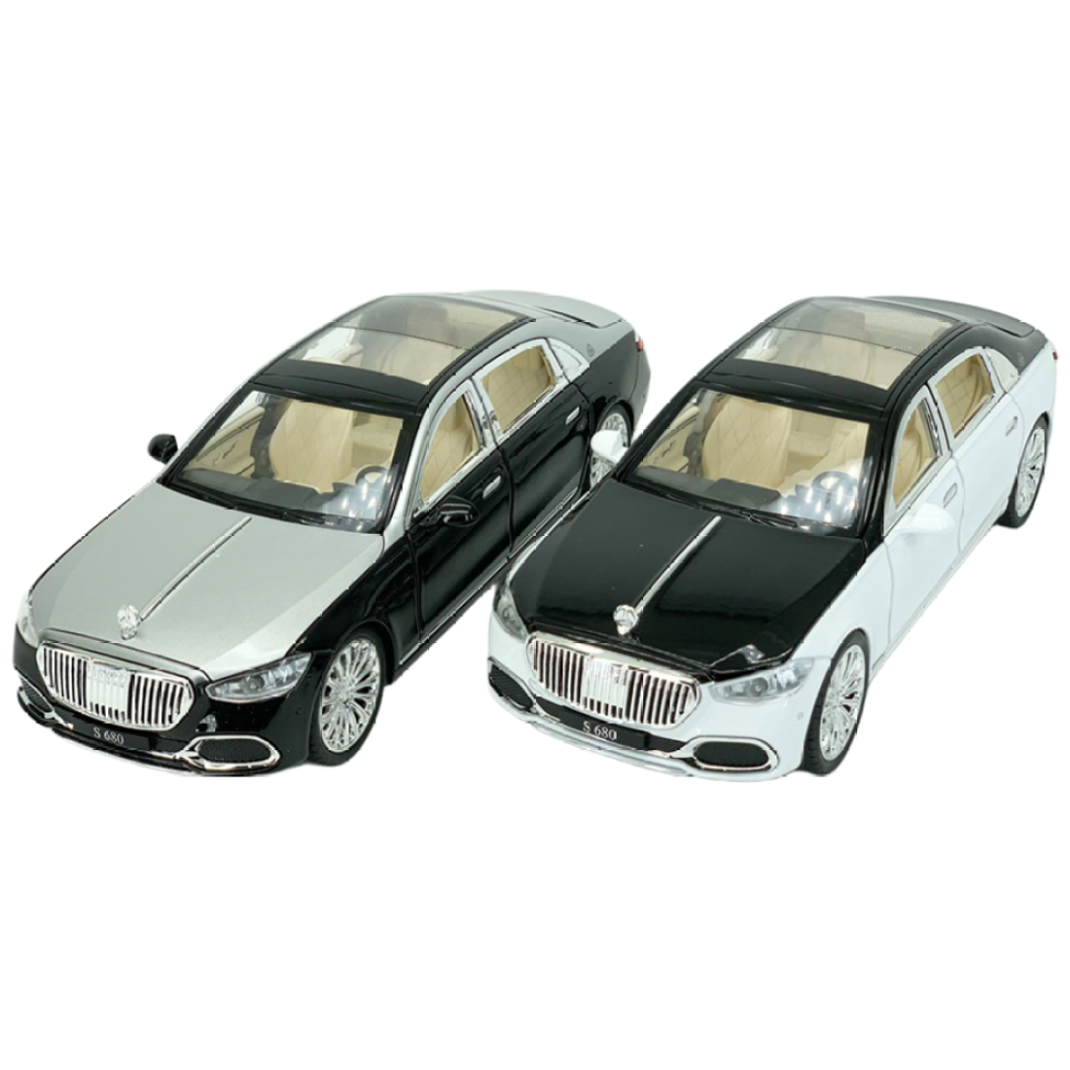 1:22 벤츠 마이바흐 bentz 다이캐스트 모형 다이케스트 GTR GTS AMG 완구 미니어쳐 피규어 자동차 장난감, 블랙&실버, 1개 35,700원