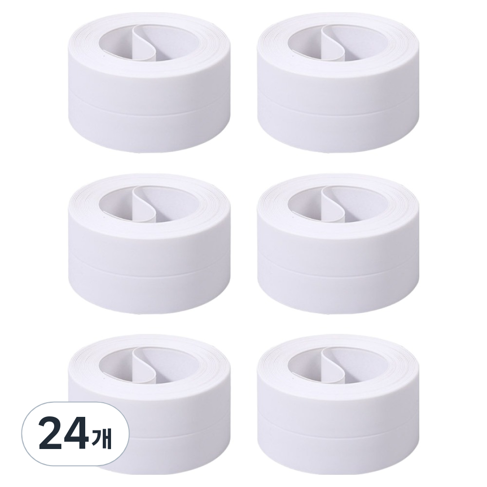 마켓플랜 초강력 다용도 싱크대 틈새 방수 테이프 화이트 소형 27,480원