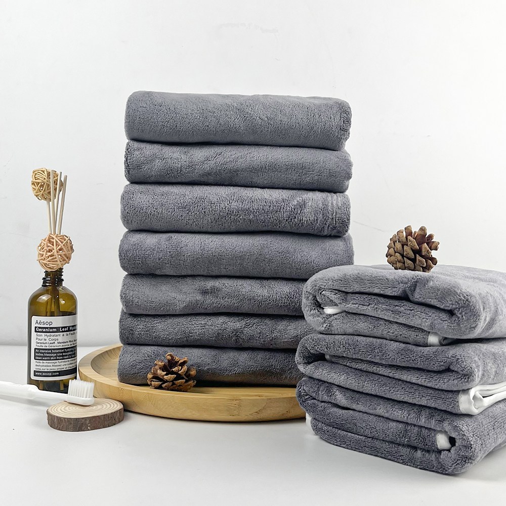 FASEN 호텔수건 먼지없는수건 128g 고급수건, 다크그레이, 10장 79,900원