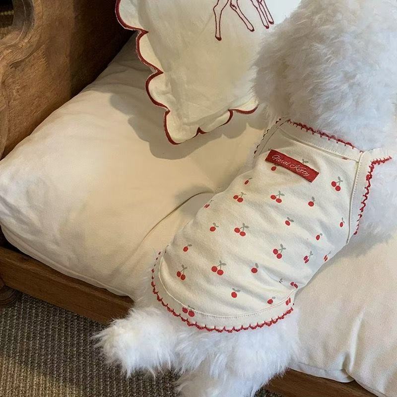 펫톨 반려동물 강아지옷 체리 여름 8,990원