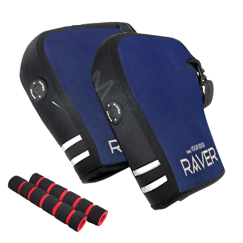 오토바이 방한토시 RAVER 업그레이드 겨울 토시 네오프렌 라버토시 겨울장갑 방한 레이버 손토시 PCX NMAX, 블루 34,000원