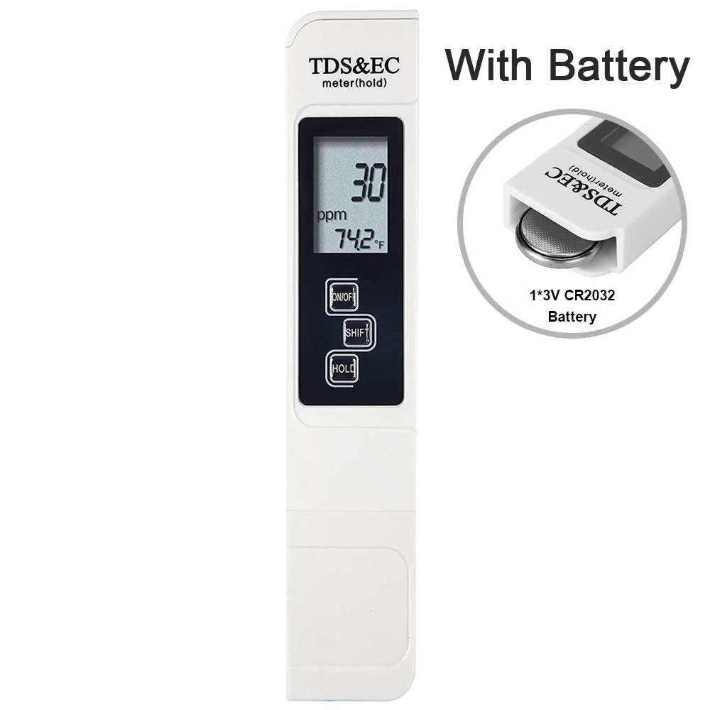 TDS 미터 디지털 워터 테스터 고정밀 0-14 PH 0-9990ppm & EC LCD 물 순도 PPM 수족관 필터 8,700원