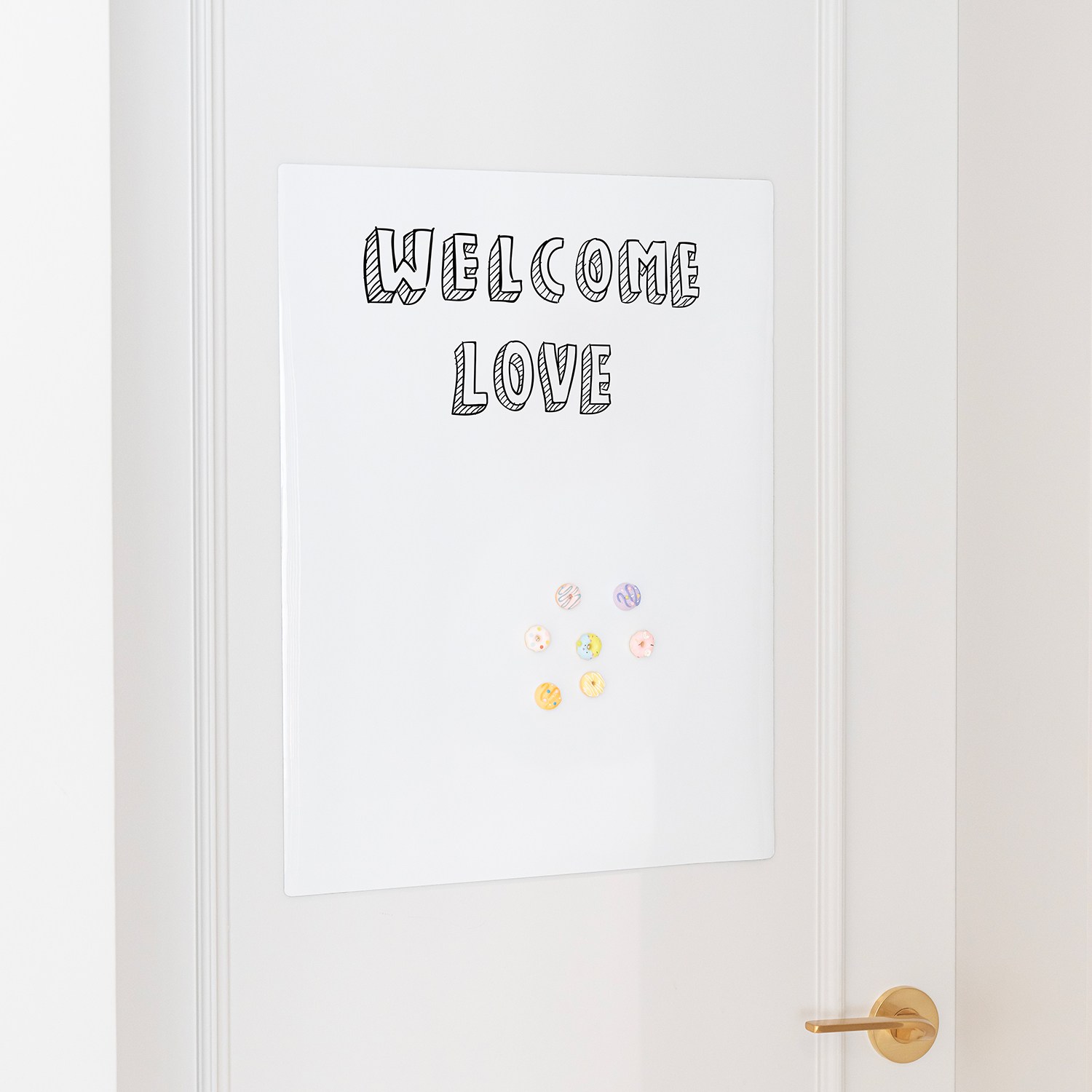 키룸 찰떡보드 붙이는 화이트보드 유아자석칠판 무광용 부착타입 20,000원