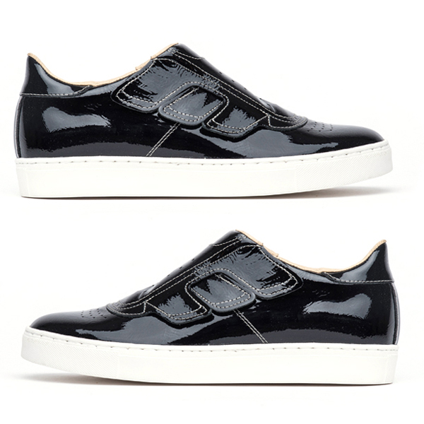 자체브랜드 HP 73-01-18 블랙 소가죽 남자스니커즈 추억의 슈즈 인기상품 298,000원