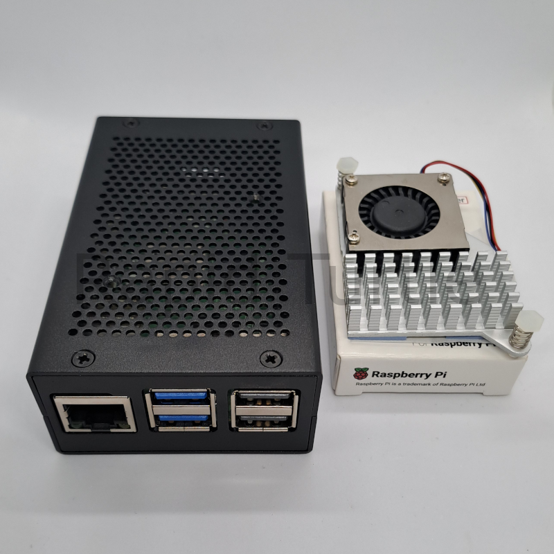 라즈베리파이5 케이스, 라즈베리파이 케이스, 라즈베리 케이스, 알루미늄, RC5-A-002 23,000원