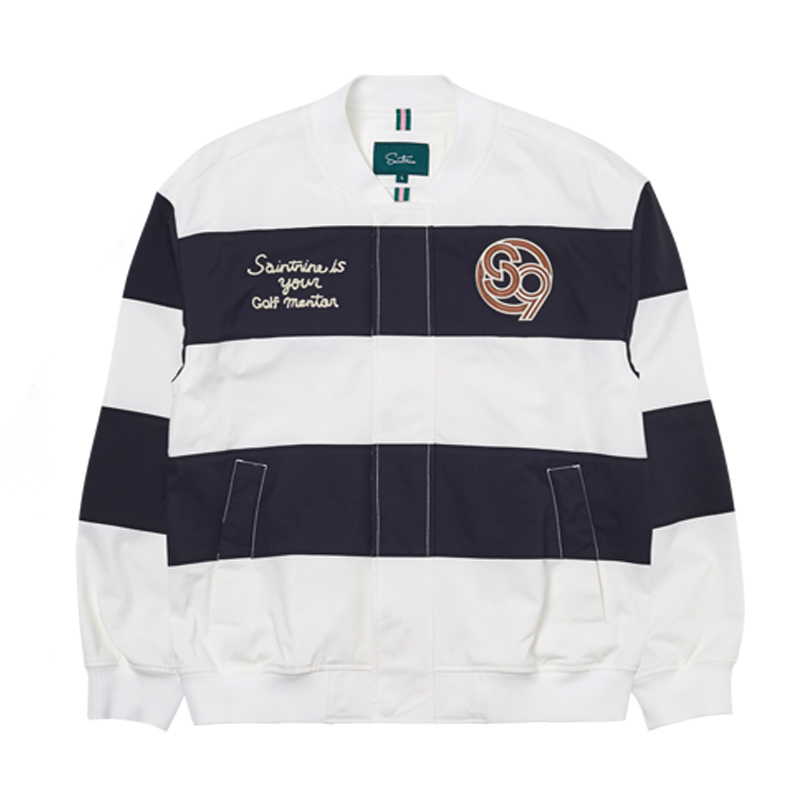 [세인트나인] 남성 컬러 블럭 집업 점퍼 NAVY 148,490원