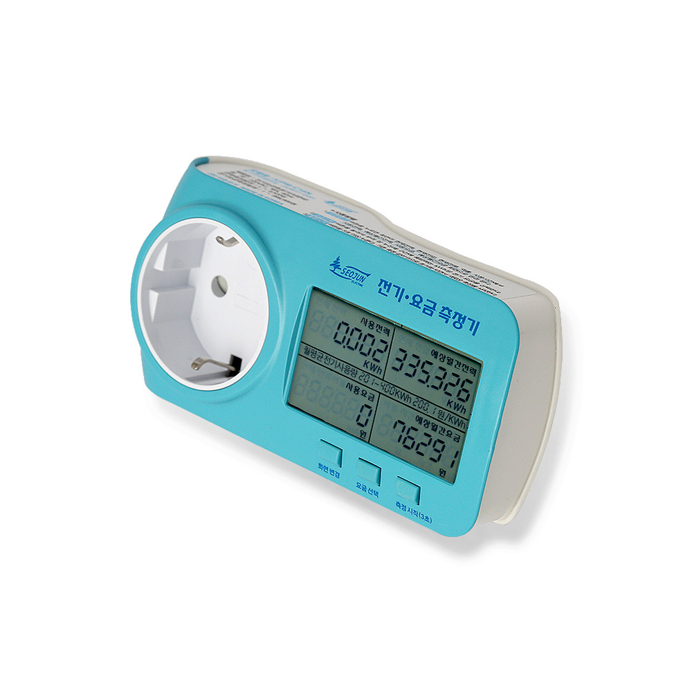 서준전기 SJPM-C16N 신형 전기요금측정기 가정용 디지털 전력계산기, 1개 30,440원