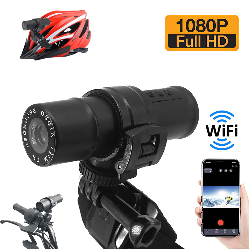 EMITAIM wifi 1080P 초소형 바디캠 미니 액션캠 휴대용 카메라 크로니클 바디캠 자전거 오토바이 블랙박스 헤드 마운트, KF88Pro 48,880원