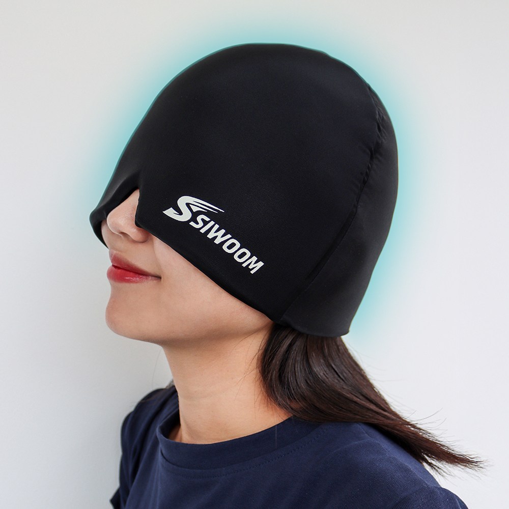 씨움 머리 두피 냉찜질 아이스팩 쿨링 헤드팩 아이스모자 두한밴드, 검정 31,800원