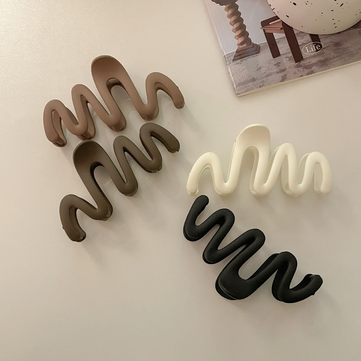 AZMON W웨이브 프리미엄 센스 헤어집게 묶음 머리집게 악세사리 집게핀 9,700원