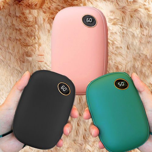 JNM 충전식 휴대용 전기 미니 손난로 전자 핫팩 핸드워머 C타입 대용량 보조배터리 10000 mAh 34,900원