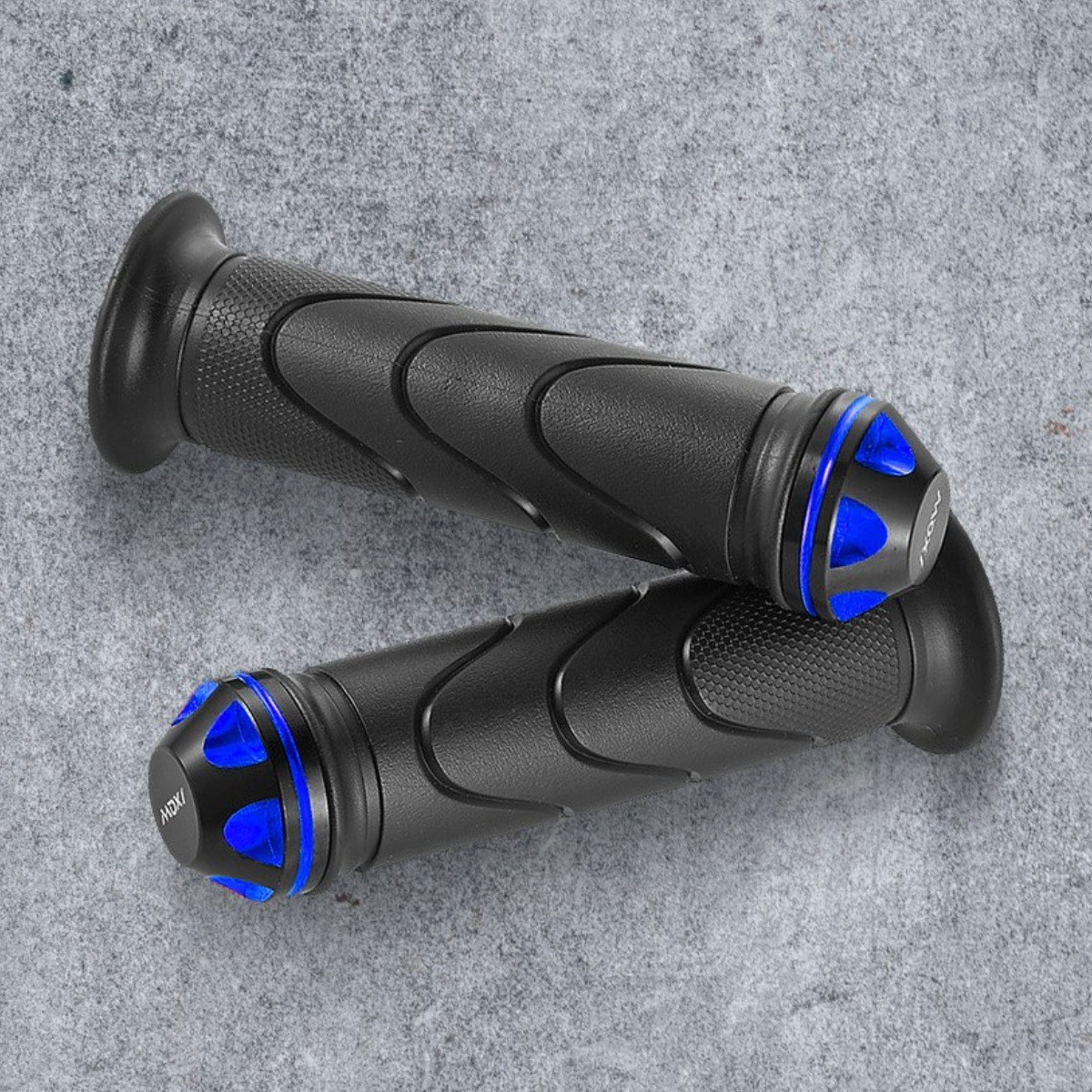 M018 22mm 핸들바 전용 오토바이 튜닝 핸들그립 MOXI 바이크 손잡이 튜닝, 블루(Blue), 1세트 12,900원