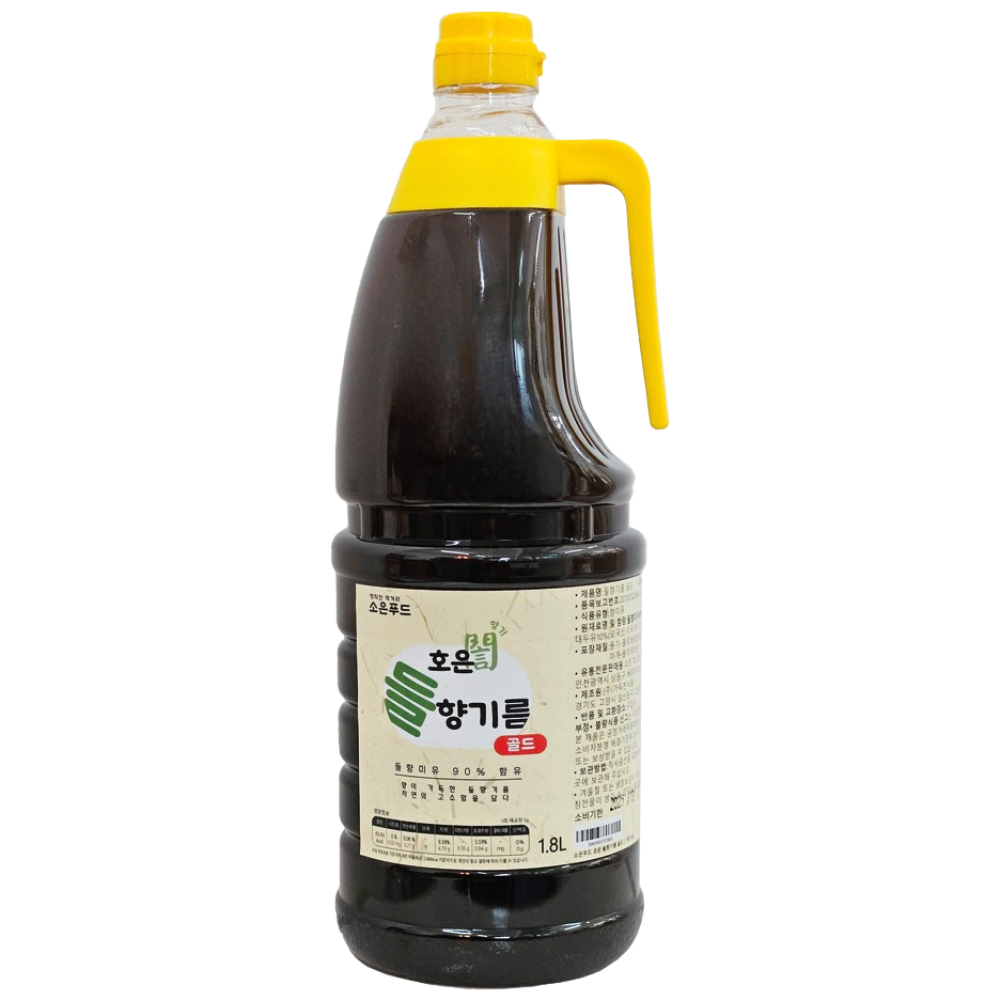 호은 들향기름 골드 함유량UP 들기름 업소용, 1개, 1.8L 14,500원