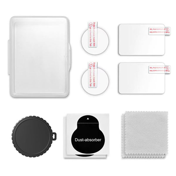 make speed DJI 오즈모나노 강화유리필름 2세트+렌즈커버, 1개, 강화유리필름2세트 10,500원