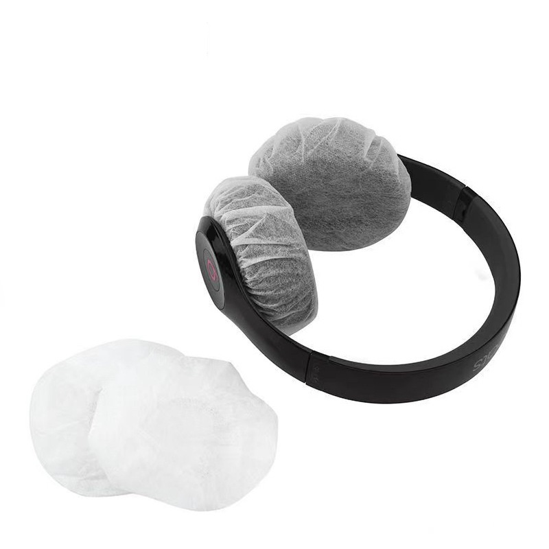 100개set 헤드폰 헤드셋 일회용 부직포 커버 덮개 이어패드 세트 14,900원