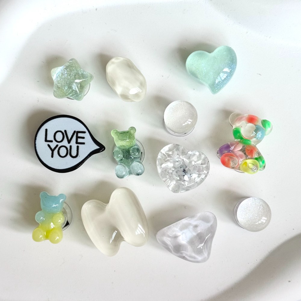 앤체인 프리미엄 슈즈참 구슬 파츠 세트 8종 12,800원