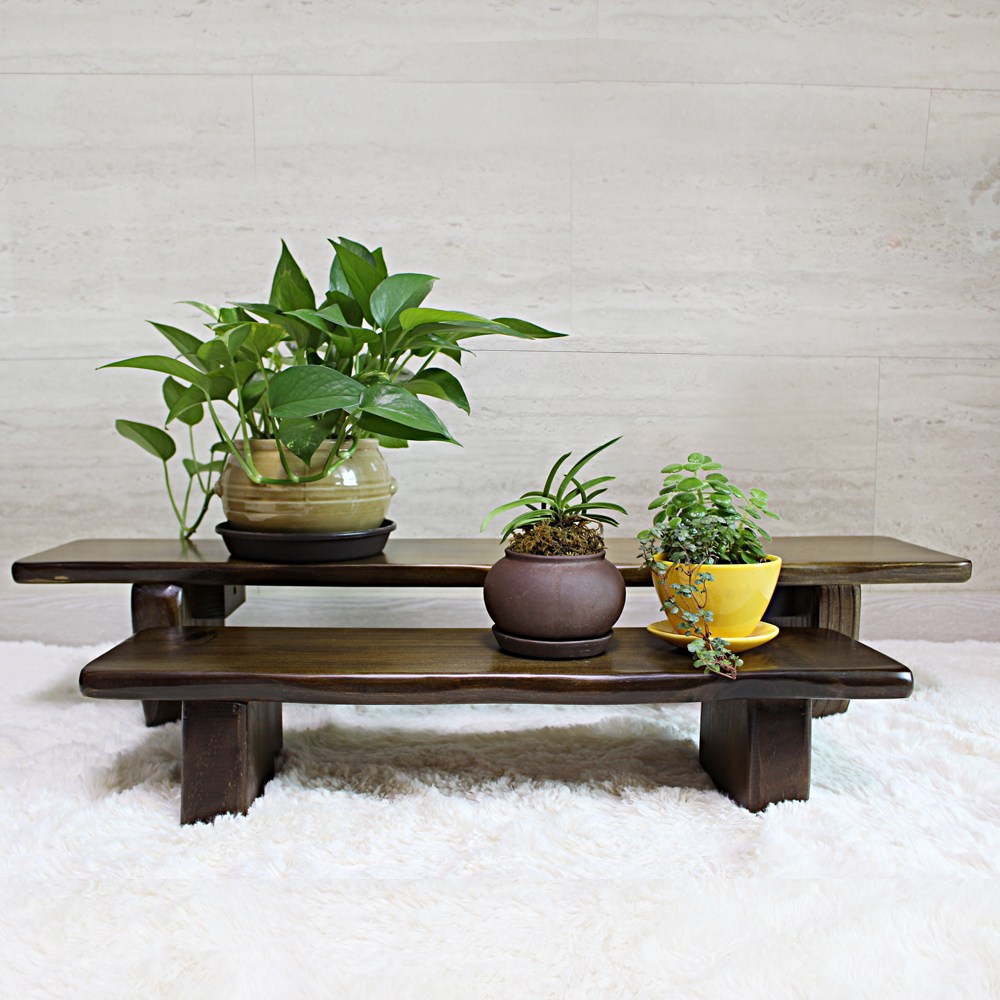 뷰티스트림 소나무 통원목 화분다이, 1개 59,000원