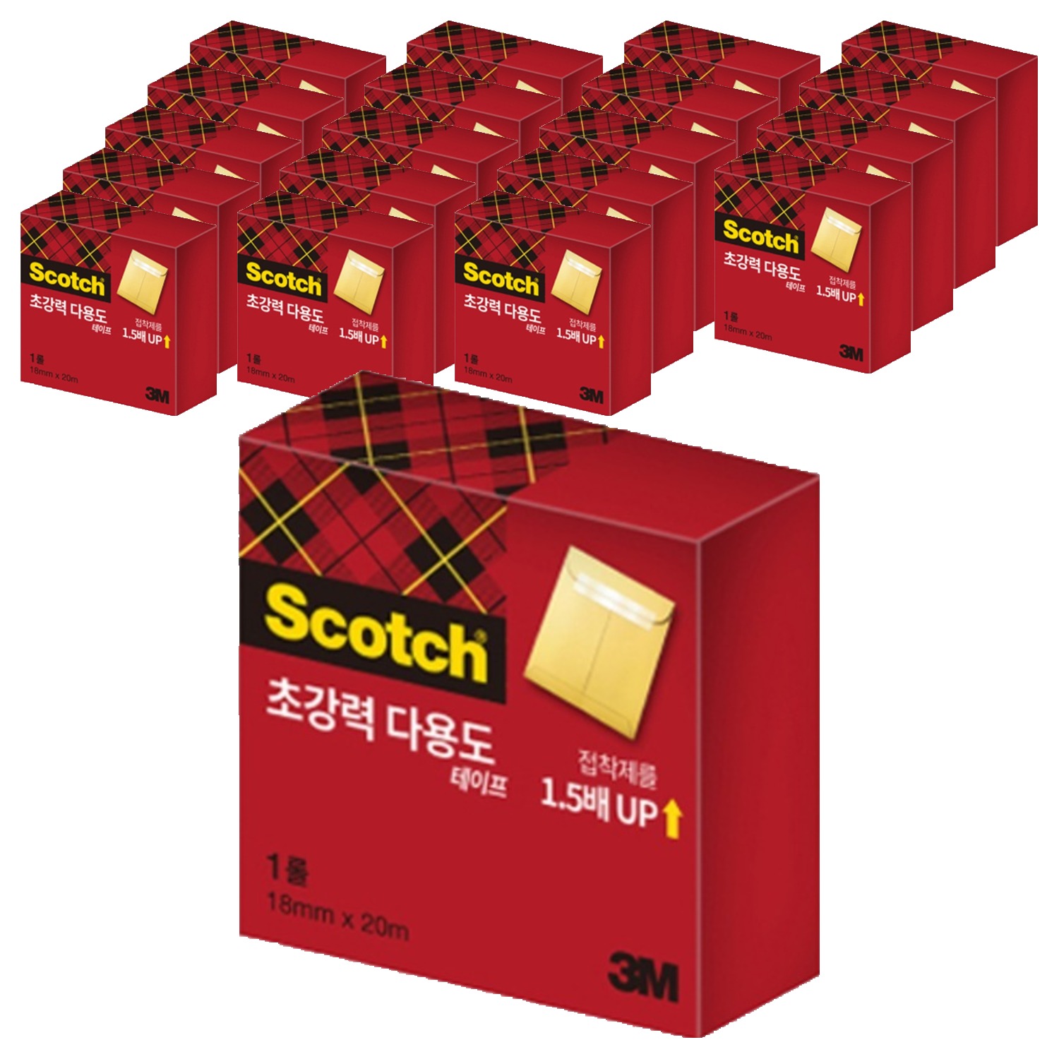 스카치 초강력 다용도 테이프 리필 18mm x 20m 46,930원