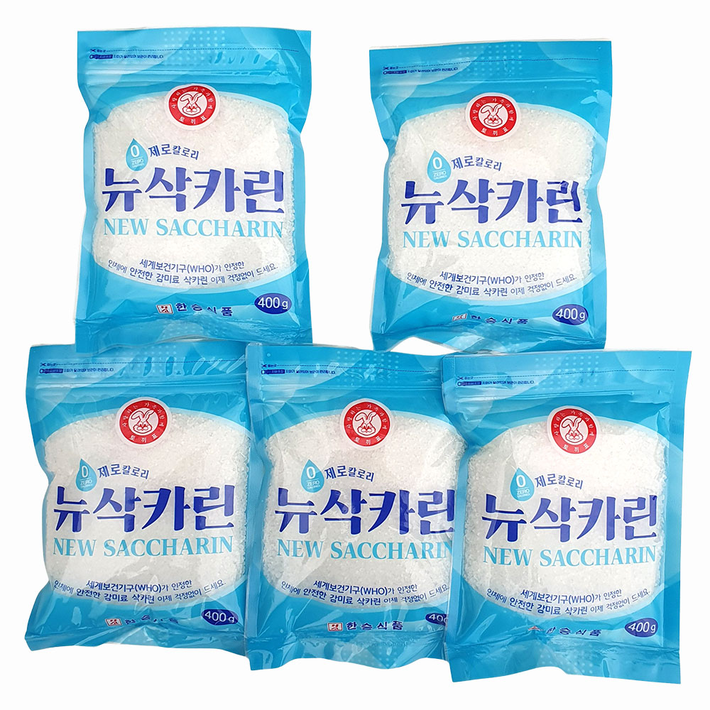 새마원 소연 사카린 삭카린 사카린나트륨, 400g, 5개 37,170원