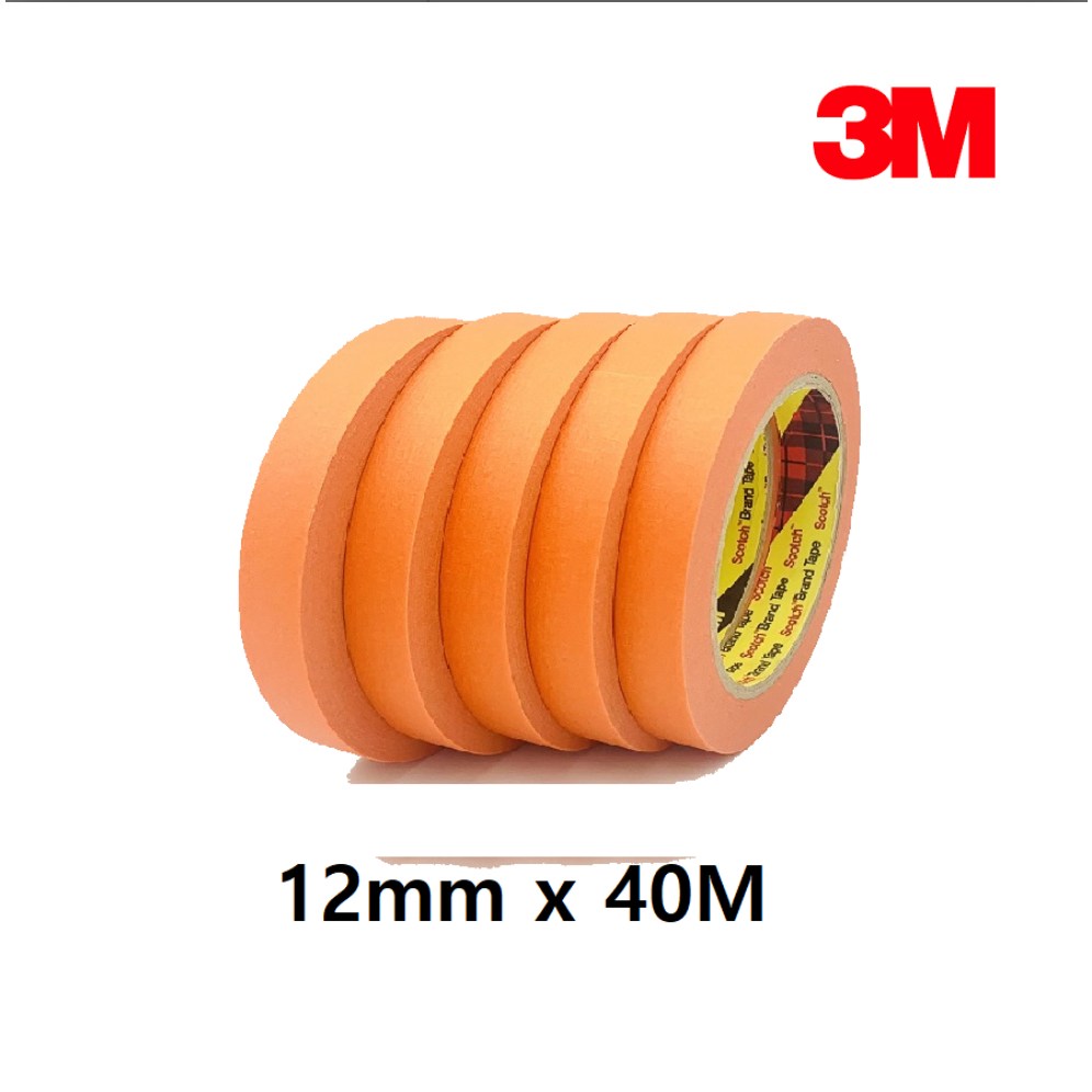 3M 마스킹테이프 12mm X 40M 10개 묶음 303 오렌지 10,900원