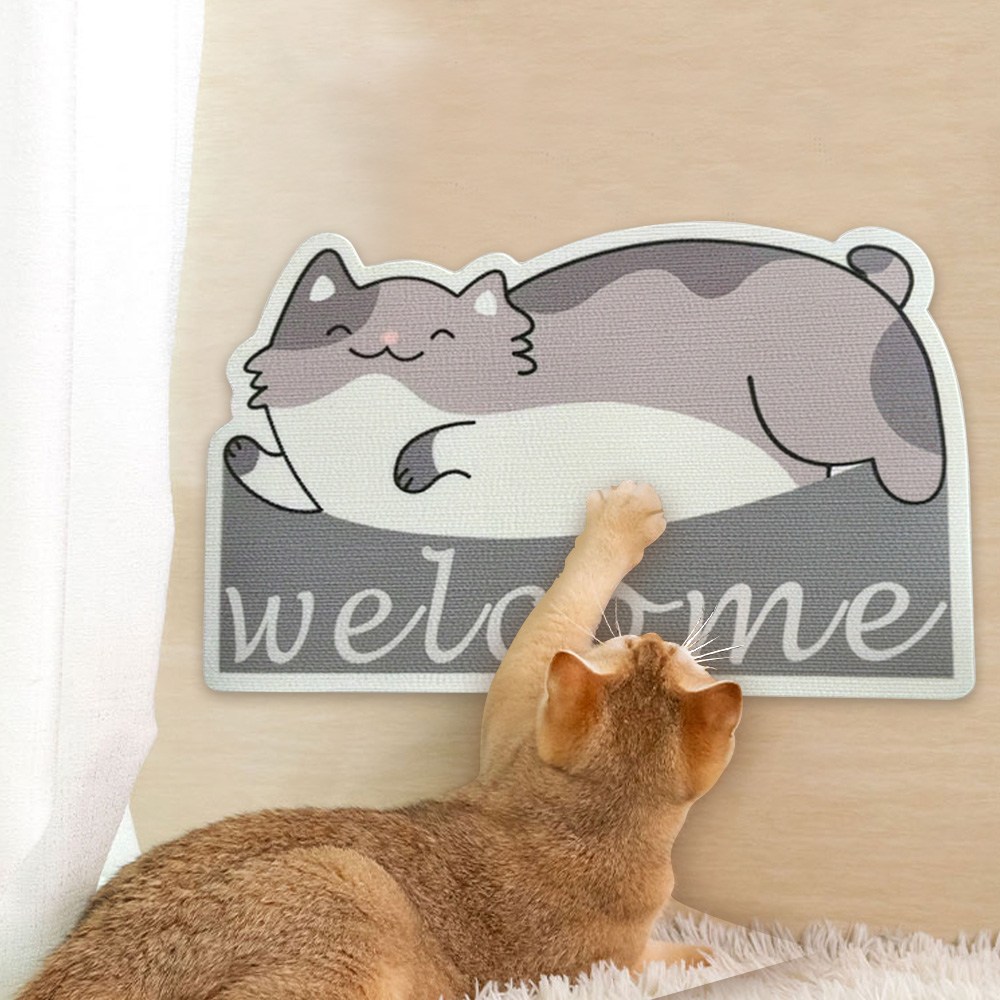 Jeernare 캐릭터 고양이 스크래쳐 탈부착식 고양이 스크래처 잘라쓰는 고양이 스크레쳐 카페트 대형 7,900원