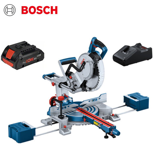 보쉬 충전 슬라이딩 각도절단기 10인치 무선 GCM 18V 254 D 739,800원