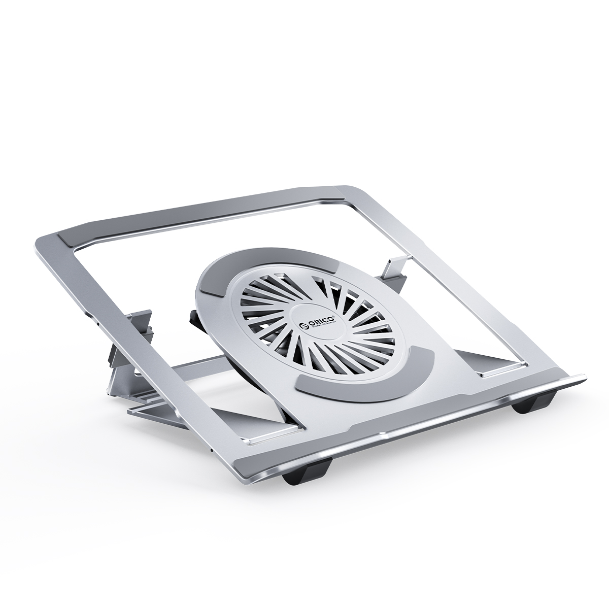 오리코 쿨링팬 게이밍 노트북 쿨러 알루미늄 거치대 NSF1, 그레이, 1개 37,860원
