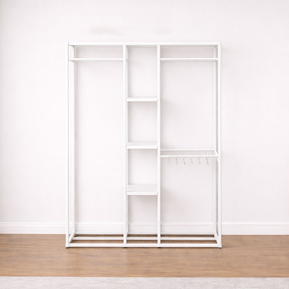 가구느낌 스탠드 장드레스룸 시스템 철제 행거 1000 54,060원