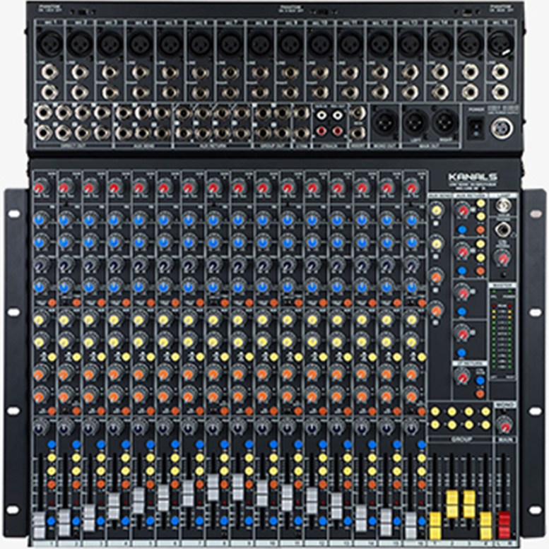 카날스 전문가용 BKX-247G (SUB4그룹) 26입력 체널 마이크/라인 콘솔타입 파워드 오디오믹서 STM 2,322,600원
