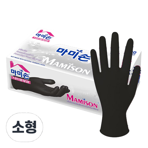 마미손 니트릴 고무 장갑 대형 중형 소형 특대 100매 5,890원