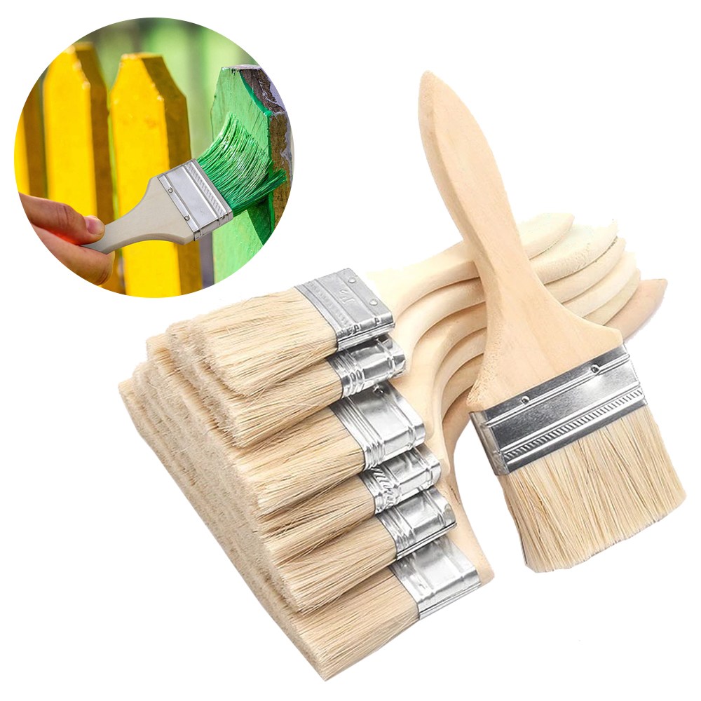 가민페인트붓 페인트칠 브러쉬 평붓 막붓 청소붓 1인치 2인치 3인치 4인치 5인치 6인치 일반모, 1개 300원