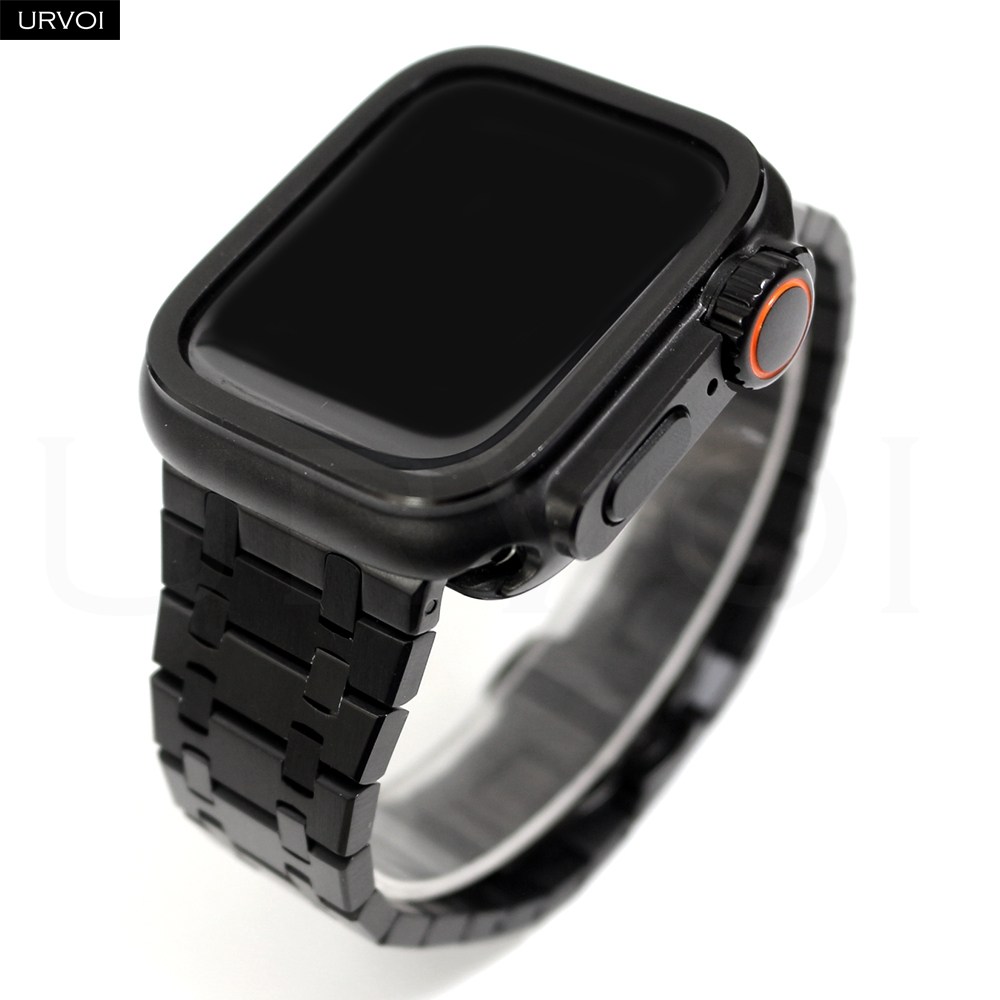URVOI 메탈 스트랩 애플워치 울트라2 주력호환 (시리즈10/9/8/7 가능) 316L 스테인리스 당일발 송 32,800원