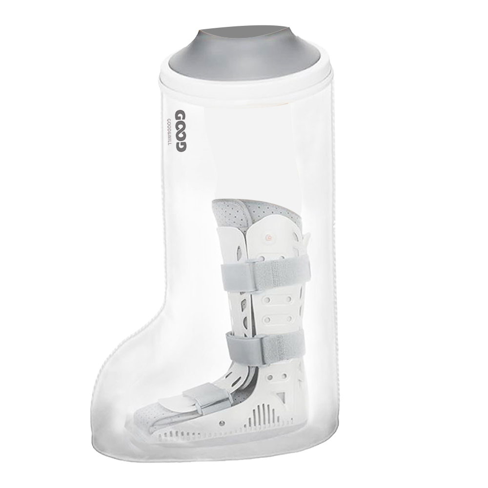 굿앤윌 미끄럼방지 깁스방수커버 성인다리 소 FS-2103A, 1개, 라이트 그레이 17,290원