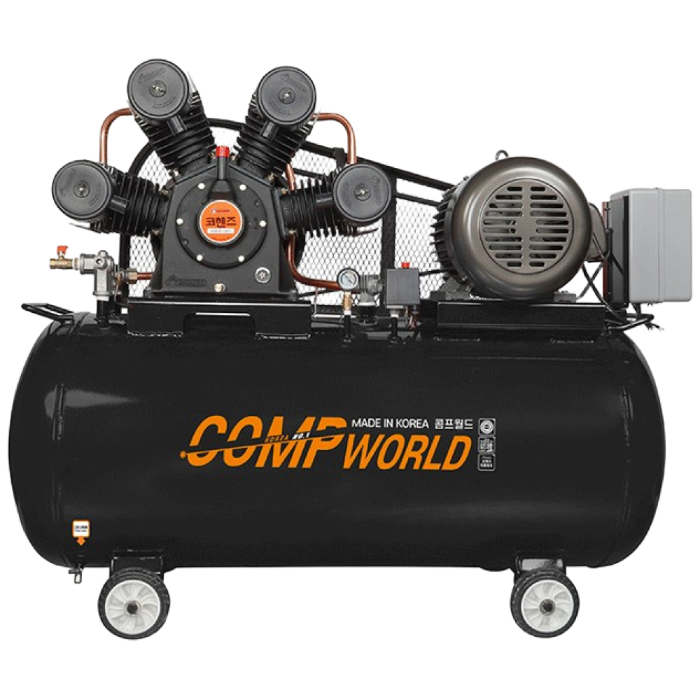 콤프월드 공업용 에어콤프레샤 15마력 400리터 국내생산 제조 [동급최강], 1개 3,439,900원