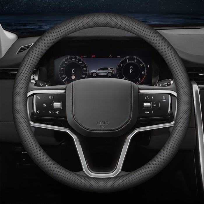 카지온 자동차 핸들커버 차량용 슬림핏 타공 나파가죽 순정형 19,800원