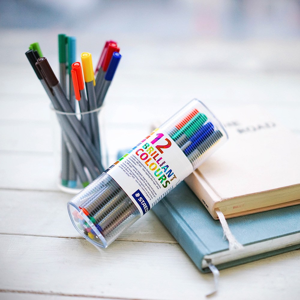 스테들러 334 화인라이너 12색 세트 11,000원