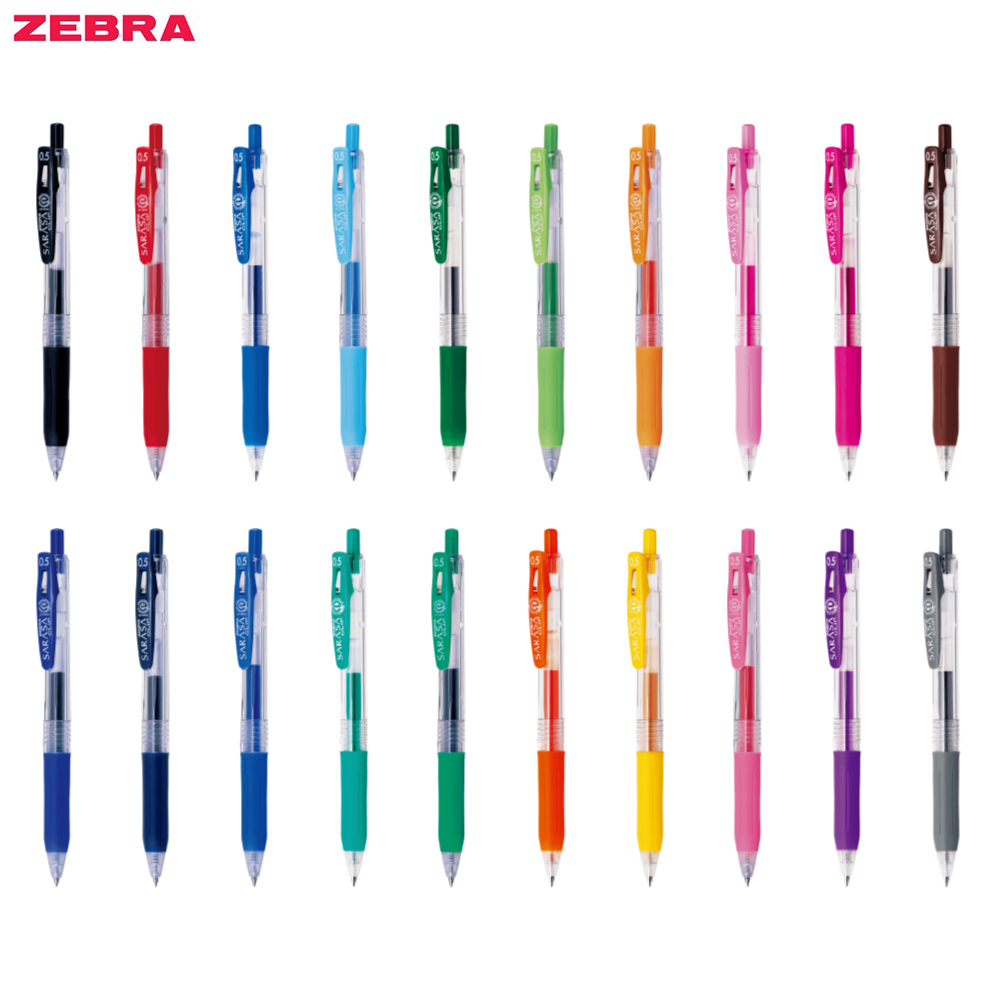 [제브라] 사라사 클립 중성펜 0.5mm 중성볼펜, 1개, 라이트 핑크 1,220원