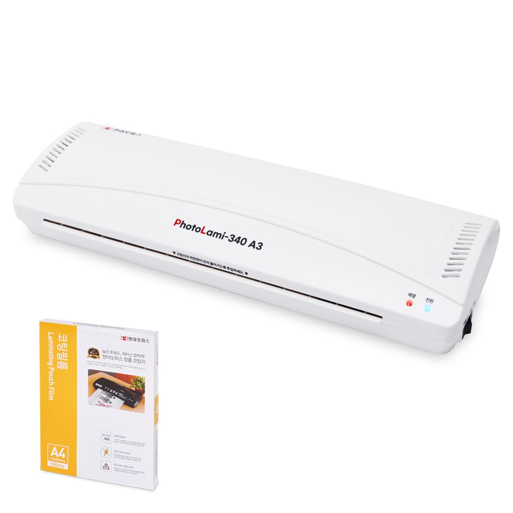 현대오피스 페이퍼프랜드 코팅기 PhotoLami-240 A4 + A4코팅지100매 64,000원