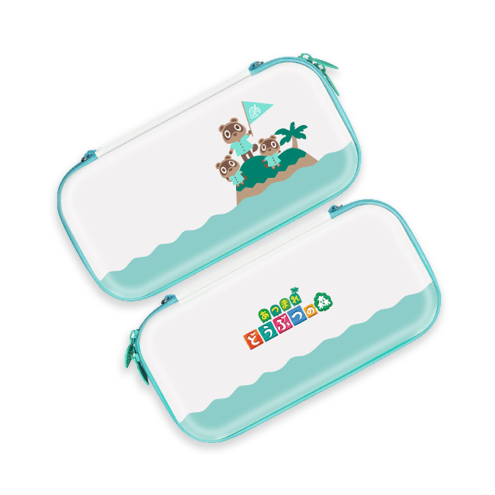 닌텐도 스위치 oled 라이트 동물의 숲 케이스 너구리섬 파우치 가방 15,800원