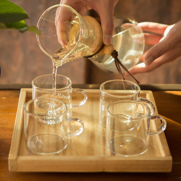 유리 커피드립, 잔, 트레이 세트 찻잔 선물용 커피용품 68,110원