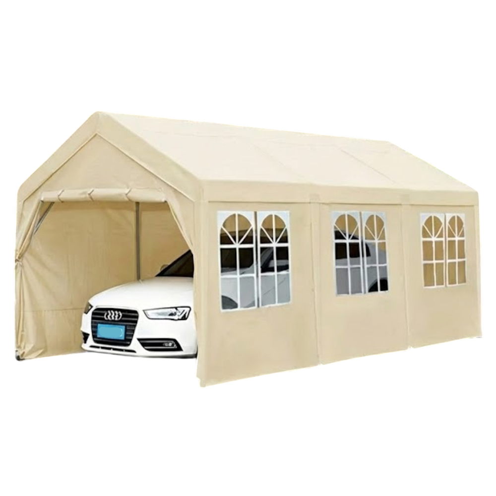 가드포트 대형 간이 주차 천막 차량용 고강도 쉘터 차고지 캐노피 야외 창고텐트 작업장 그늘막 539,900원