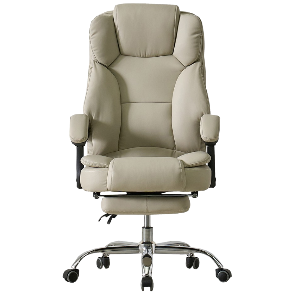 지바겐 게이밍 컴퓨터 침대형 사무용 리클라이너 중역 사무실 의자, 아이보리 100,000원