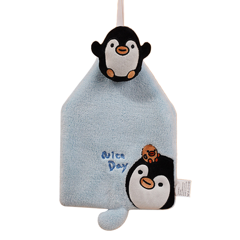 애니멀 벨벳 핸드 타월 곰돌이, 혼합색상, 1개 8,370원