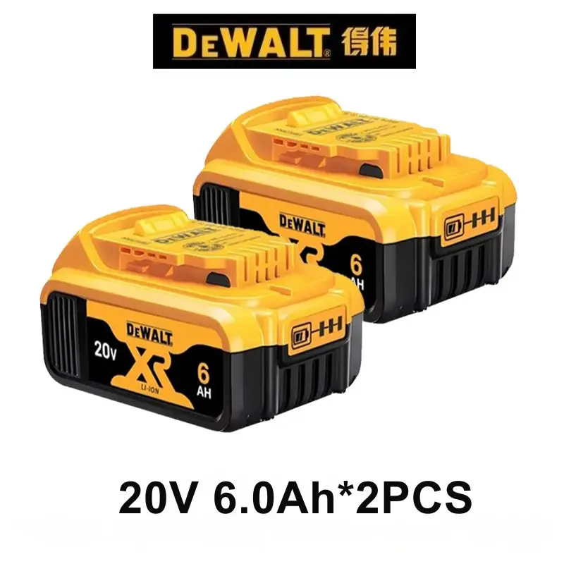 디월트 호환 DCB206 20V 6.0Ah 리튬이온 배터리 100% 정품 (DCB200 DCB204 DCB205 DCS355 진동 공구용) 109,700원