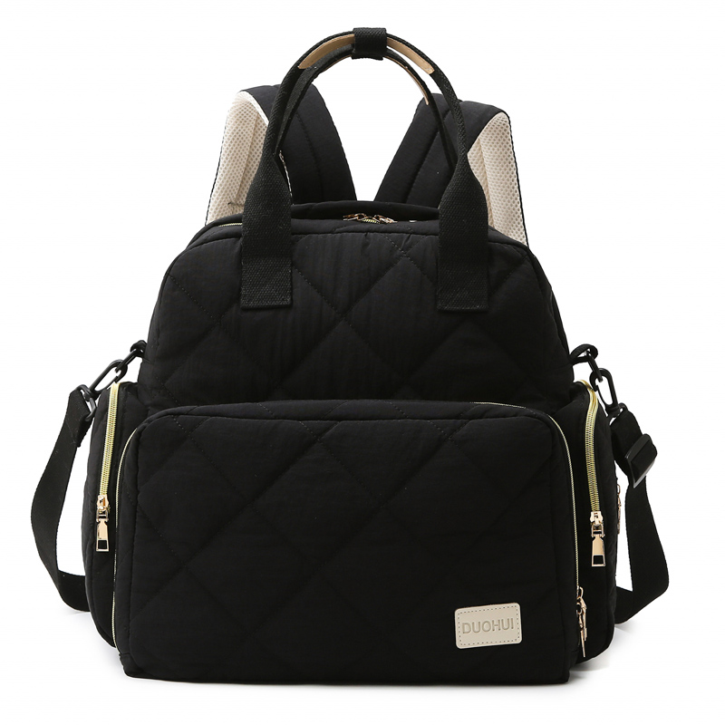 하보 기저귀가방 백팩 대용량 방수, 블랙 24,900원